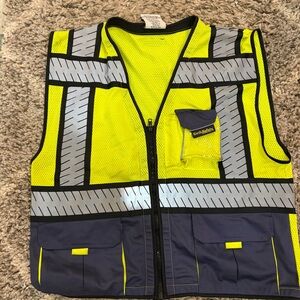 High-Visibility Yellow Safety Vest